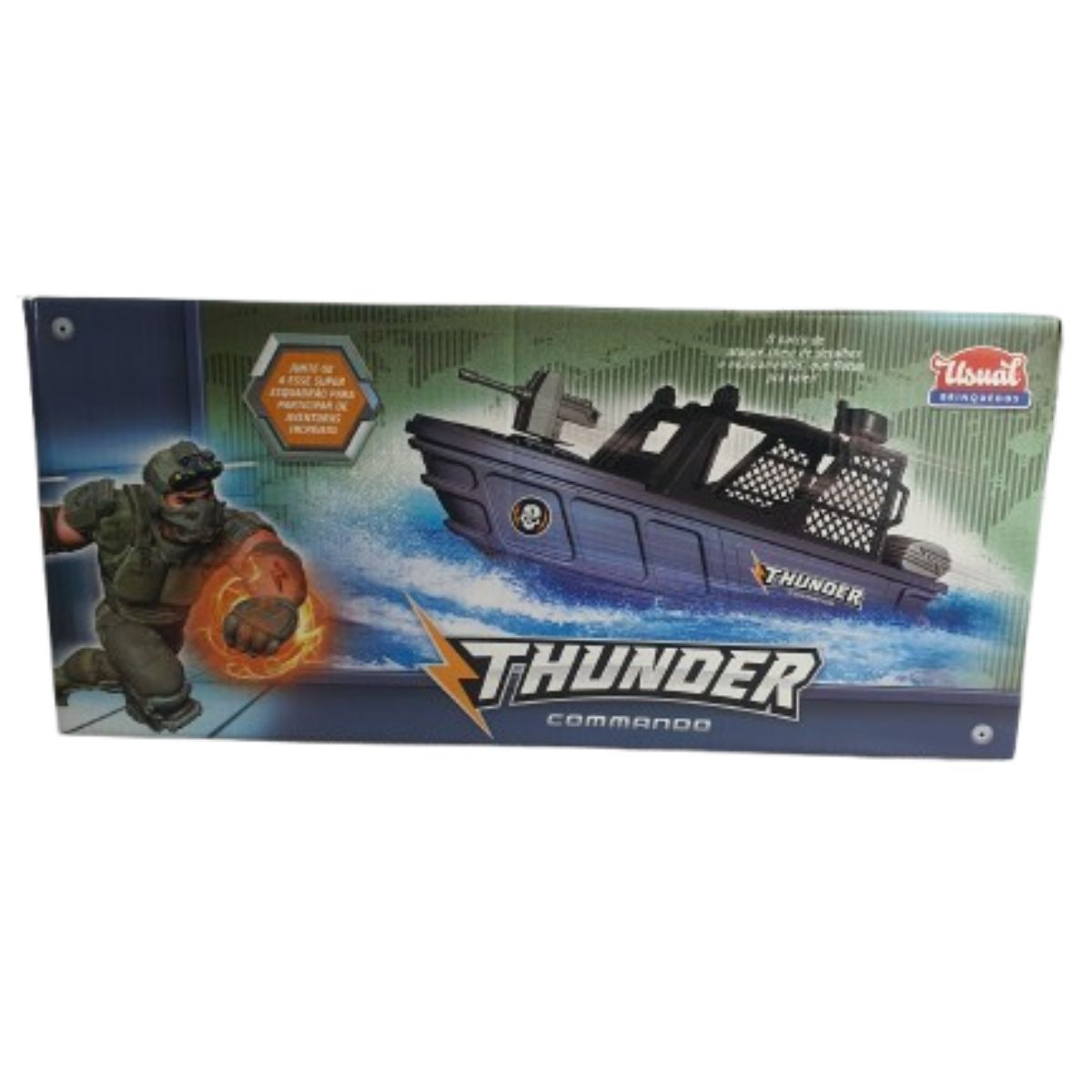 Brinquedo Infantil Barco Thunder Commando - Usual Brinquedo Infantil Barco Thunder Commando - Usual